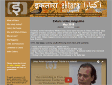 Tablet Screenshot of ektara.org
